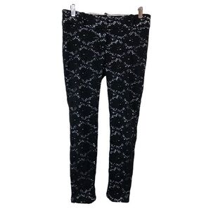 SW3 Bespoke Black Lace Pants